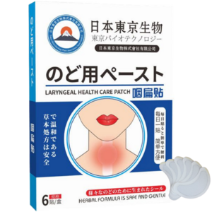 노도리프 환절기 목 따가움 불편함 인후 패치, 1박스