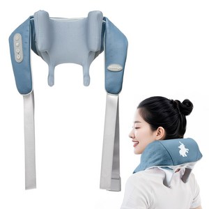 릴렉스파 목어깨 마사지기 3D텐션 목어깨 안마기, 파란색, J230