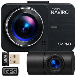 국내생산 무료장착 3년 무상AS ) 현대네비로 2채널 블랙박스 전후방 FULL HD / 옵션 외장 GPS ADAS / 옵션 와이파이 동글 지원, 출장설치+GPS+와이파이, 128GB