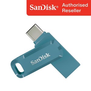 샌디스크코리아 공식인증정품 USB 메모리 Ultra Dual Go 울트라 듀얼 고 Type-C OTG SDDDC3 256GB 나바지오블루, 1개