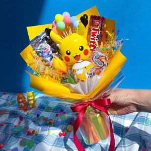 사탕 킨더조이 인형 꽃다발 유치원 재롱잔치 졸업식 발표회 학예회 연주회, 피카츄