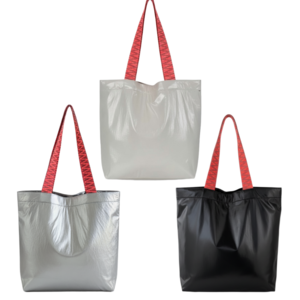 차차앤코 심플끝판왕 펄광택 방수소재 데일리 에코백