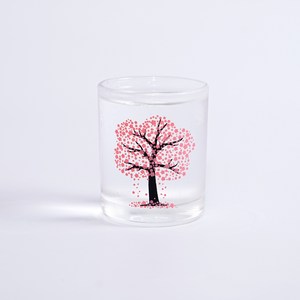 인생술잔 색이변하는 벚꽃 소주잔 60ml, 벚꽃잔, 4개