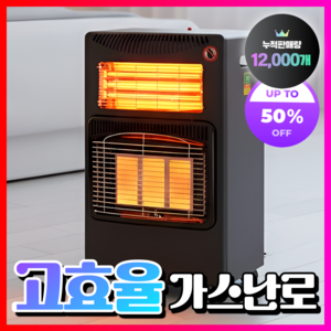 태용전자 절약 가스난로 캠핑 히터 야외 추천 LPG 도시가스 LNG 차박 소형 가정용, [LPG] 대형사이즈