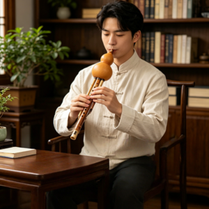 호로사 수공예 악기 전문 연주 입문용 관악기 C조, 1개, 원목색, A