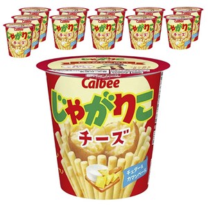 일본 calbee 가루비 쟈가리코 과자 치즈 55g 12개 골드박스 특가