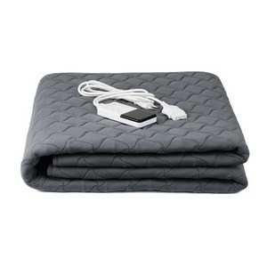 굿포머스 한일의료기 프리미엄 극세사 탄소매트 워셔블카본매트, 더블 라이트 그레이 HIM-3000D