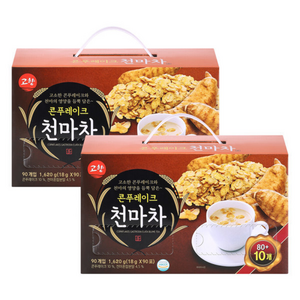 고향 콘푸레이크 천마차 90p, 18g, 90개입, 4개