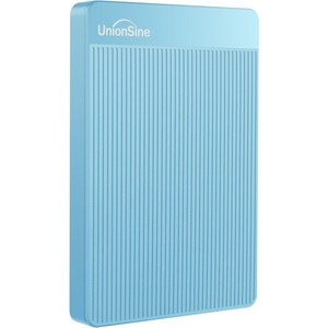 UnionSine 휴대용 외장하드 USB3.0 / 대용량 / 노트북 PC 맥 호환, BLUE, 500GB