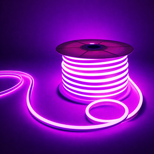 선세이브 [부속품 포함] LED 네온플렉스 50M 7W 단면형 AC, 1개, 네온플렉스 보라색