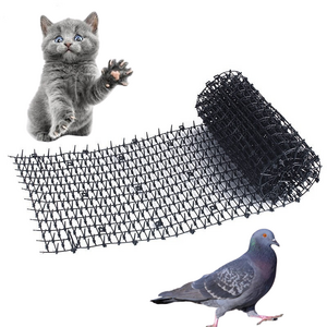 고양이 비둘기 퇴치망 다장소 다용도 퇴치 매트 30cm X 200cm, 블랙, 1세트
