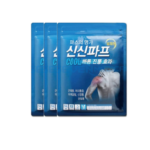 신신제약 신신파프 쿨 파스, 5개입, 3개
