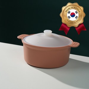 소노리떼 국산 실리콘계란찜기 전자레인지용 냄비, 피치베이지, 1개