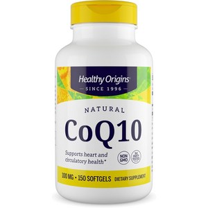 헬시오리진스 CoQ10 100mg 소프트젤, 150정, 1개 골드박스 특가