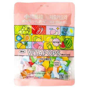 [공식수입 정품] 샤오커오라 캔디 베트남 사탕 간식 무설탕 알사탕 개별포장 비타민C, 100g, 1개