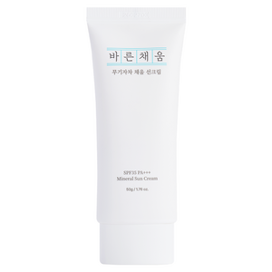 [맘가이드가 만든] 바른채움 무기자차 채움 선크림 임산부 무향, 50g