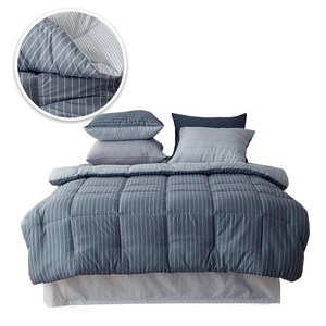 윈드리 국산 알러지케어 사계절 차렵 먼지없는 항균 이불 세트 보관가방 증정