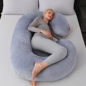 바디필로우 바디필로우 대형 C형 바디필로우 임산부 바디필로우, 연회색