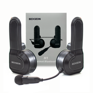 스쿠존 H1 H1S 헬멧 블루투스 이어폰 헤드셋 라이더 오토바이 반모헬멧 블루투스, H1(좌/우 듀얼)