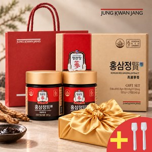 정관장 6년근 홍삼정 현 240g+쇼핑백 부모님 면력 명절 선물세트(보자기포함) 120g x 2개 1세트, 240ml