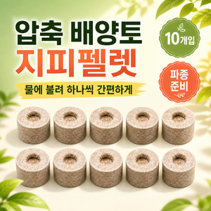 코코피트 지피펠렛 33mm, 10개