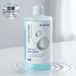 살림학개론 robomist 로보락 호환 로봇청소기 바닥 세정액 1L, 1개