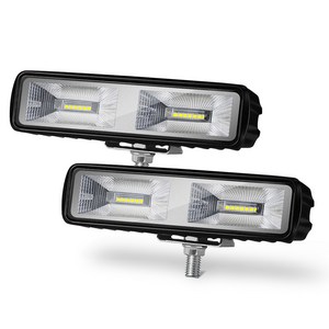 엔엘펄 LED 일자형 12V-24V 직선형 탐조등 화차 작업등, 1세트