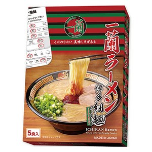 이치란 라멘 하카타 밀키트 가는면 5개입, 1개 골드박스 특가