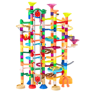 루미오 엘리베이터 마블런 구슬굴리기 블럭 혼합색상 1개, 310pcs