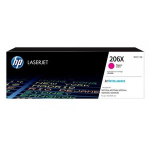 HP NO 206X W2113X 토너 M255 M282 M283, 빨강, 1개