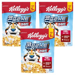 콘푸로스트 라이트 시리얼, 530g, 3개