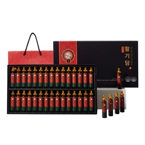 려원담 활기담 홍삼 + 쇼핑백, 600ml, 2세트