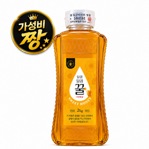 달콤달콤 꿀 사양벌꿀, 2kg, 1개