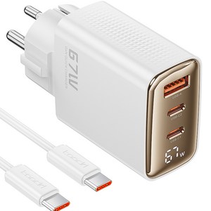 65W PPS PD GaN 접지 3포트 멀티충전기 미리보기 6