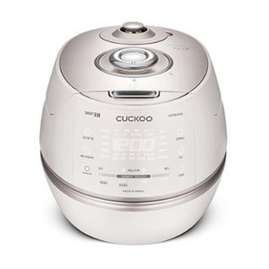 [10% 환급가전] 쿠쿠 IH 전기압력밥솥 6인용, CRP-DHP0610FW, 그레이스 화이트