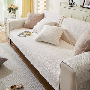 [먼지 없는] 커버무드 유럽풍 논슬립 소파 패드 + 자체제작 고정 스펀지