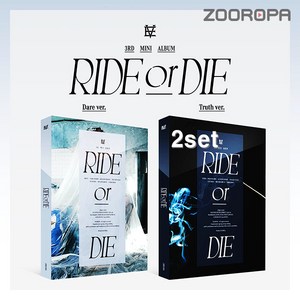 [2종세트] EVNNE 이븐 RIDE or DIE 미니앨범 3집