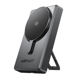 ACEFAST 반고체 맥세이프 보조배터리 거치대 C타입 Qi2 고속충전, 블랙, U100W 10000mAh