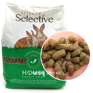 슈프림펫 셀렉티브 하우스 토끼사료, 1.5kg, 1개