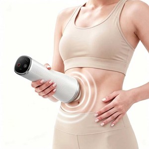 LDSU 멀티 무선핸드 복부안마기 전신롤링 마사지 저주파마사지기, 화이트, WF-AM-03