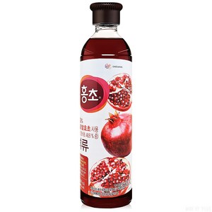 홍초 음용식초 석류, 900ml, 12개