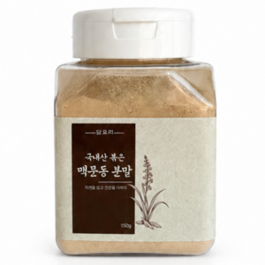담오리 국내산 고소한 볶은 맥문동분말, 1개, 150g