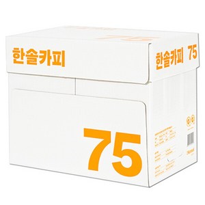 [한솔제지] 한솔카피 A4용지 75g 1박스(2500매) Hansol copy, 상세 설명 참조, 상세 설명 참조