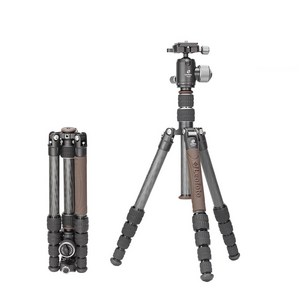 레오포토 10X 카본삼각대 트래블러, LX-225CT+XB32Q(브라운), 1개
