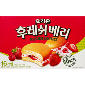 오리온 후레쉬베리, 448g, 1개