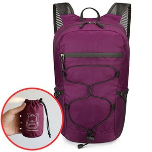 등산배낭 여행용 가방 소형 경량 백팩 20L, 퍼플