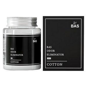 BAS 미니 플러스 생활 탈취제 코튼향 본품, 160g, 1개