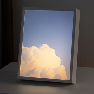 리드디 LED 무드등 수면등 취침등 인테리어조명 인테리어액자 수유등 집들이선물 여자친구선물, 구름