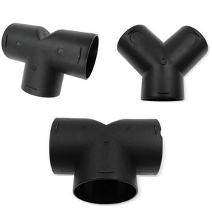 무시동 히터 부품 T/Y분배관 60/76/90mm 연장배관, Y분배관 76mm, 컨텐츠 참조