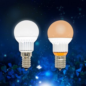 포커스 LED 미니크립톤 E14 E17 꼬마전구 미니전구 할로겐대체용, 주광색, 1개